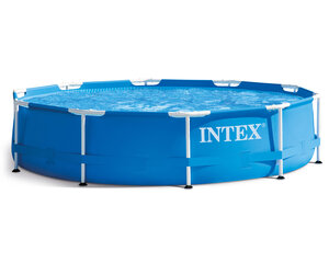 Karkasinis baseinas Intex 2in1, 305x76 cm kaina ir informacija | Baseinai | pigu.lt