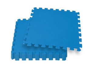 Baseino kilimėlis - dėlionė, mėlynas, 8 dalių kaina ir informacija | Baseinų priedai | pigu.lt