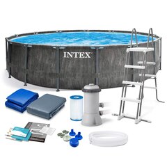 Karkasinis baseinas Intex 12in1, 457x122 cm, su filtru kaina ir informacija | Baseinai | pigu.lt