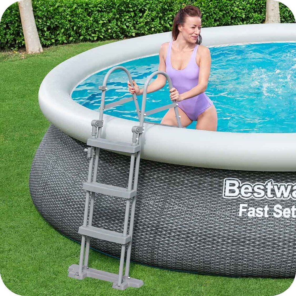 Lauko baseinas Bestway 11in1, 457x107 cm, su filtru kaina ir informacija | Baseinai | pigu.lt