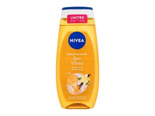 Dušo želė Nivea Zen Vibes Refreshing moterims, 250 ml цена и информация | Масла, гели для душа | pigu.lt