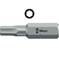 Wera 840/1 Z Стандартная бита HEX-PLUS 5/64 x 25 мм цена и информация | Механические инструменты | pigu.lt