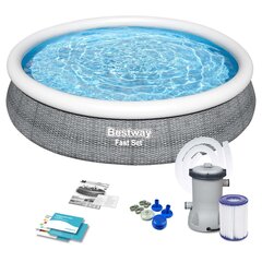 Lauko baseinas Bestway 9in1, 366x76 cm, su filtru kaina ir informacija | Baseinai | pigu.lt