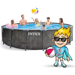 Karkasinis baseinas Intex 21in1, 457x122 cm, su filtru kaina ir informacija | Baseinai | pigu.lt