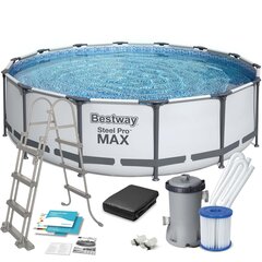 Karkasinis baseinas Bestway 11in1, 427x107 cm, su filtru kaina ir informacija | Baseinai | pigu.lt