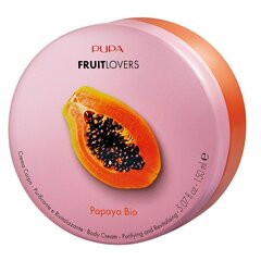 Крем для тела Pupa Milano Fruit Lovers Body Cream Papaya, 150 мл цена и информация | Кремы, лосьоны для тела | pigu.lt
