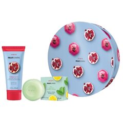Dovanų rinkinys Pupa Fruit Lovers Pomegranate moterims: dušo žėlė, 200 ml + kietas šampūnas, 60 g kaina ir informacija | Dušo želė, aliejai | pigu.lt