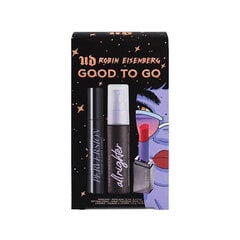 Набор декоративной косметики Urban Decay Good to Go: средство для фиксации макияжа, 30 мл + тушь, 13 мл + помада n.s405, 3,4 г. цена и информация | Пудры, базы под макияж | pigu.lt