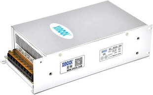 Импульсный источник питания XINCOL AC110V/AC220V to DC24V 20A 500W для светодиодной ленты, видеонаблюдения, камеры, компьютерного проекта и т. д. цена и информация | Источник питания | pigu.lt