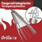 Kepsninės stalo įrankių rinkinys Grilluxe®, 3 vnt. цена и информация | Grilio, šašlykinių priedai ir aksesuarai  | pigu.lt