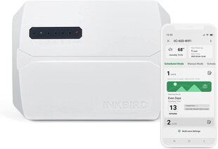 Компьютер для полива Inkbird II-600-WIFI, 24В, 1А, белый цена и информация | Оборудование для полива | pigu.lt