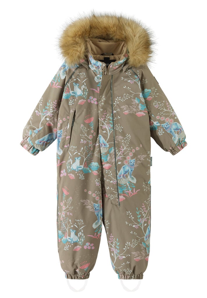 Reimatec® vaikiškas žieminis kombinezonas LAPPI, šviesiai rudas kaina ir informacija | Žiemos drabužiai vaikams | pigu.lt
