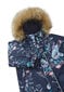 Reima vaikiškas žieminis kombinezonas LAPPI, tamsiai mėlyno rašto kaina ir informacija | Žiemos drabužiai vaikams | pigu.lt