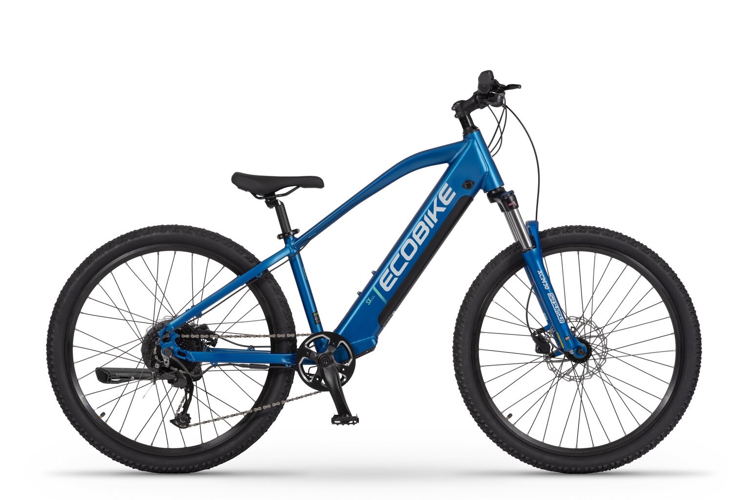 Elektrinis dviratis Ecobike SX Youth Blue 14", 2023, mėlynas kaina ir informacija | Elektriniai dviračiai | pigu.lt