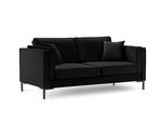 Двухместный диван Luis 2, черный цвет