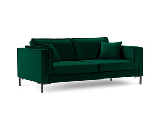 Trivietė sofa Luis 3, žalia/juoda kaina ir informacija | Sofos | pigu.lt