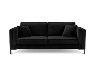 Trivietė sofa Luis 3, juoda kaina ir informacija | Sofos | pigu.lt