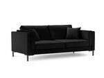 Trivietė sofa Luis 3, juoda