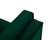 Keturvietė sofa Luis 4, žalia/auksinė kaina ir informacija | Sofos | pigu.lt
