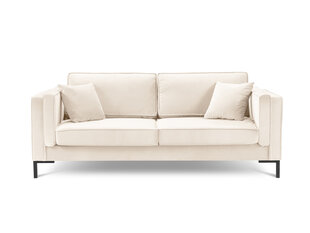 Keturvietė sofa Luis 4, smėlio spalvos/juoda kaina ir informacija | Sofos | pigu.lt