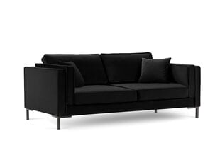 Keturvietė sofa Luis 4, juoda kaina ir informacija | Sofos | pigu.lt