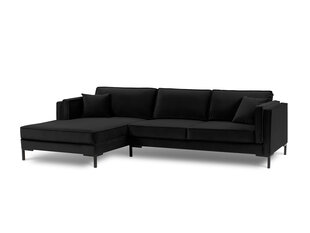 Kampinė sofa Luis 5, juoda kaina ir informacija | Sofos | pigu.lt