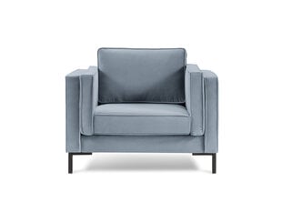 Кресло Luis 1, голубой/черный цвет цена и информация | Кресла в гостиную | pigu.lt