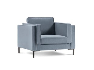 Кресло Luis 1, голубой/черный цвет цена и информация | Кресла в гостиную | pigu.lt