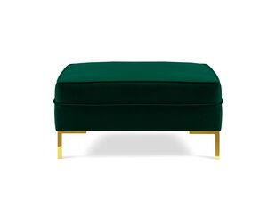 Пуф Luis 1, зеленый/золотой цвет цена и информация | Кресла-мешки и пуфы | pigu.lt