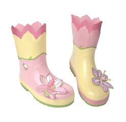Lietaus batai mergaitėms Kidorable, rožiniai цена и информация | Резиновые сапоги детские | pigu.lt
