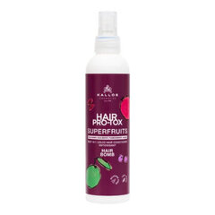 Purškiamas kondicionierius Kallos Pro-Tox SuperFruits Liquid Conditioner, 200 ml kaina ir informacija | Balzamai, kondicionieriai | pigu.lt