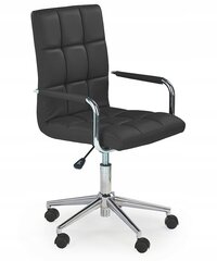 Biuro kėdė Halmar Gonzo 2 Junior, juoda цена и информация | Офисные кресла | pigu.lt