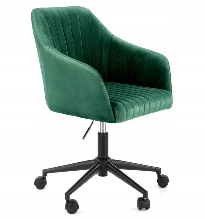Biuro kėdė Halmar Fresco, žalia цена и информация | Biuro kėdės | pigu.lt