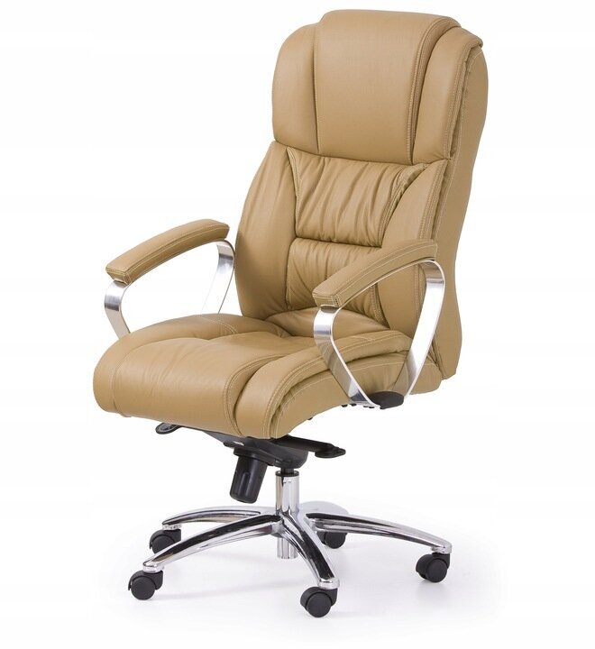 Biuro kėdė Halmar Foster, ruda šviesi kaina ir informacija | Biuro kėdės | pigu.lt