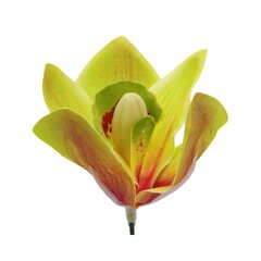 Dirbtinė gėlė Orchidėjos žiedas, 5 vnt. kaina ir informacija | Dirbtinės gėlės | pigu.lt