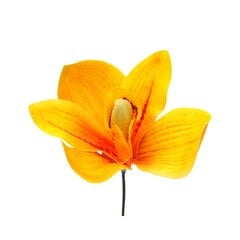 Искусственный цветок орхидеи, 5 шт цена и информация | Искусственные цветы | pigu.lt