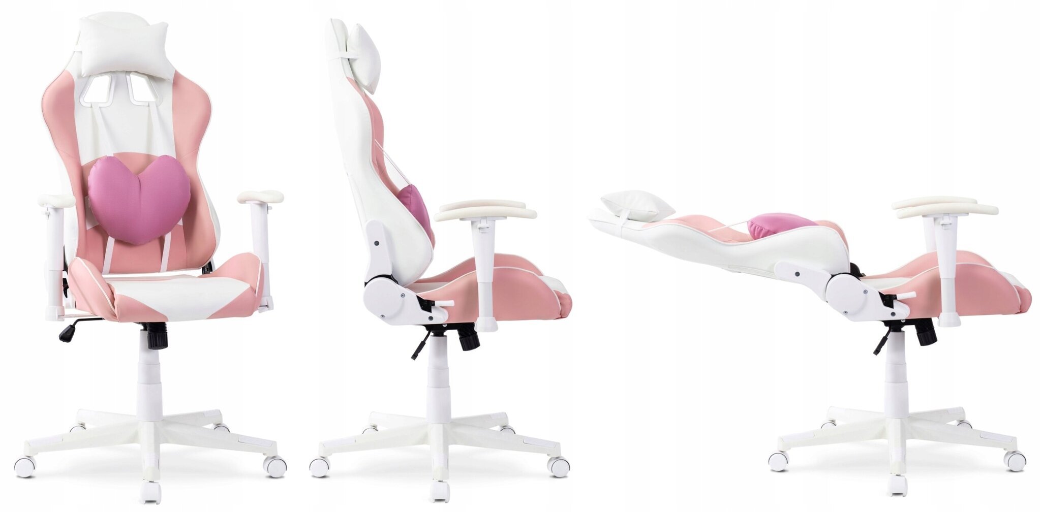 Biuro kėdė Mebel Elite Candy, rožinė kaina ir informacija | Biuro kėdės | pigu.lt
