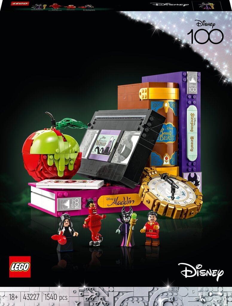 Иконки злодеев LEGO® Disney 43227 цена | pigu.lt