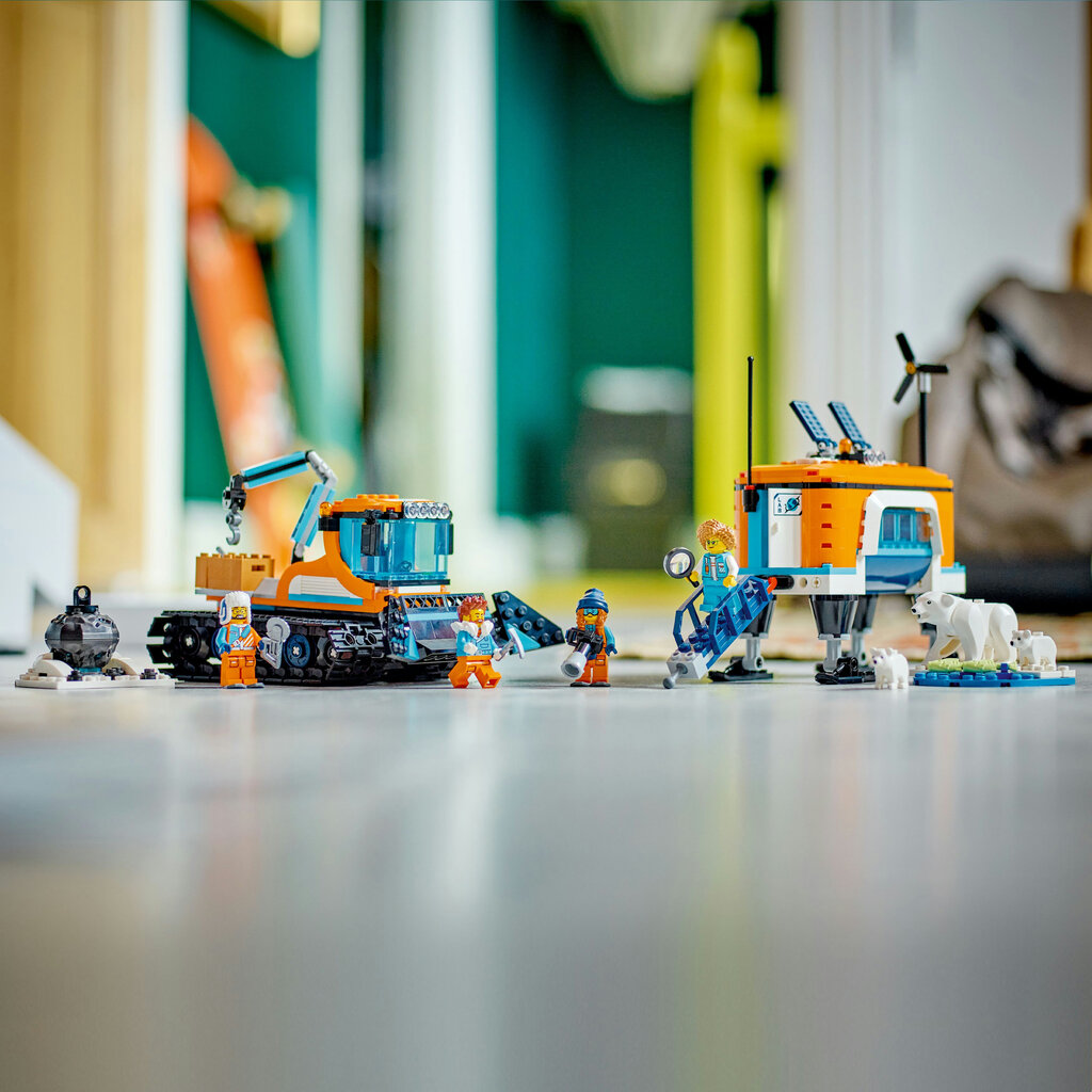 60378 LEGO® City Arkties tyrinėtojų sunkvežimis ir mobilioji laboratorija kaina ir informacija | Konstruktoriai ir kaladėlės | pigu.lt