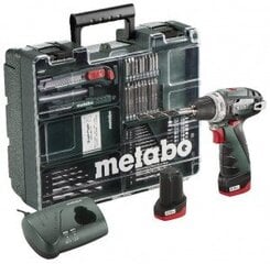 Metabo Mobilus meistro rinkinys PowerMaxx Basic, 63 priedai kaina ir informacija | Metabo Santechnika, remontas, šildymas | pigu.lt