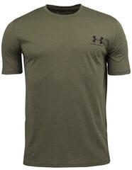 Marškinėliai vyrams Under Armour, žali kaina ir informacija | Vyriški marškinėliai | pigu.lt