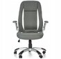Biuro kėdė Halmar Saturn, pilka kaina ir informacija | Biuro kėdės | pigu.lt