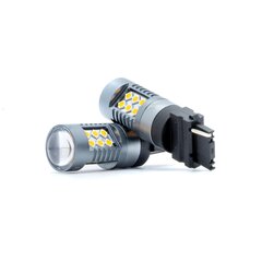 Лампа автомобильная светодиодная EinParts P27W Dual Color CanBus 12V - 2 шт. цена и информация | Автомобильные лампочки | pigu.lt