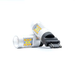 Лампа автомобильная светодиодная EinParts P27W Dual Color CanBus 12V - 2 шт. цена и информация | Автомобильные лампочки | pigu.lt