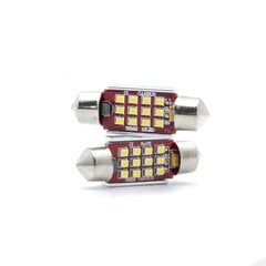 Лампа автомобильная светодиодная EinParts C5W Festoon 36mm 6000K CanBus 12V - 1 шт. цена и информация | Автомобильные лампочки | pigu.lt