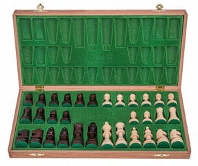 Деревянные шахматы, 37 x 37 см цена и информация | Настольные игры, головоломки | pigu.lt