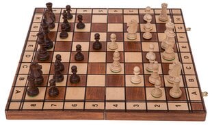 Деревянные шахматы, 40 x 40 см цена и информация | Настольные игры, головоломки | pigu.lt