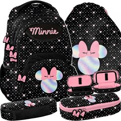 Mokyklinė kuprinė su priedais Paso Mini Minnie Mouse 3in1 цена и информация | Школьные рюкзаки, спортивные сумки | pigu.lt