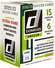 Футбольные карточки Panini Donruss Soccer 2022/2023 Blaster Box, 6 x 15 шт. цена и информация | Коллекционные карточки | pigu.lt