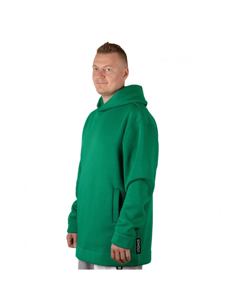 Džemperis Hoodie Exquisite Line Kelly Green, žalias kaina ir informacija | Džemperiai vyrams | pigu.lt